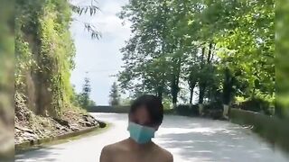 Chinese nude in public compilation