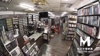 Trailer-Excited Sex In Bookstore-Yao Wan Er-MDWP-0031-Best Original Asia Porn Video