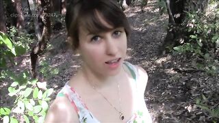Princess Leia - Deep Forest Blowjob with Daddy