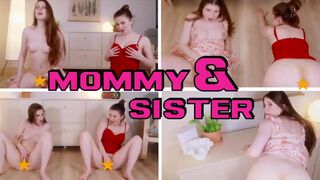 darlingjosefin - Mommy and Sister Need Creampies