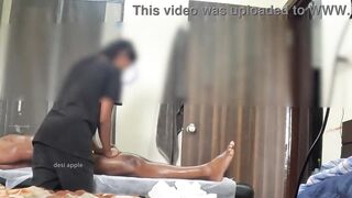 Hidden cam caught happy ending massage