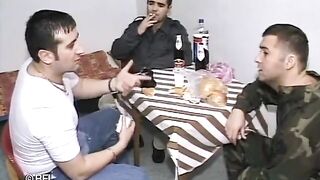 Good threesome with secretary.