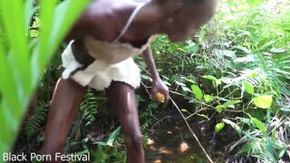 Journalist went to Africa to shoot a documentary but instead started to fuck tribe girls