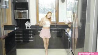 My tiny latina stepsister has big boobs and wants sex