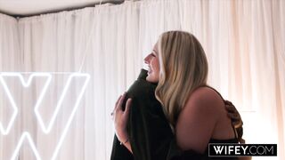 WIFEY BBC Hungry Blonde Country Hotwife Gets Dicked Down Hard In Front Of Hubby