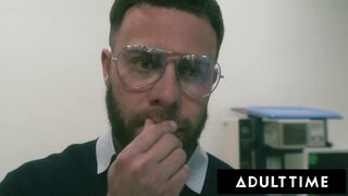 ADULT TIME - BIRTH: Pregnant Casey Calvert Water Breaks Catching Her BF Fucking Leana Lovings! PART3