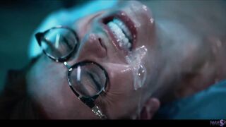 Mad Scientist Fucked By Her Lesbian Frankenstein Monster In Parasited Pussy Eating Possession