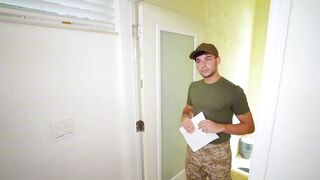 Iraqi Alina Angel Enjoy Fucking with American Soldier and Stepson الينا انجل تنتاك من الجندي الامريكي وابن زوجها