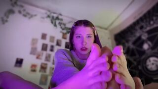 Sofia Young - Sister’s First Footjob